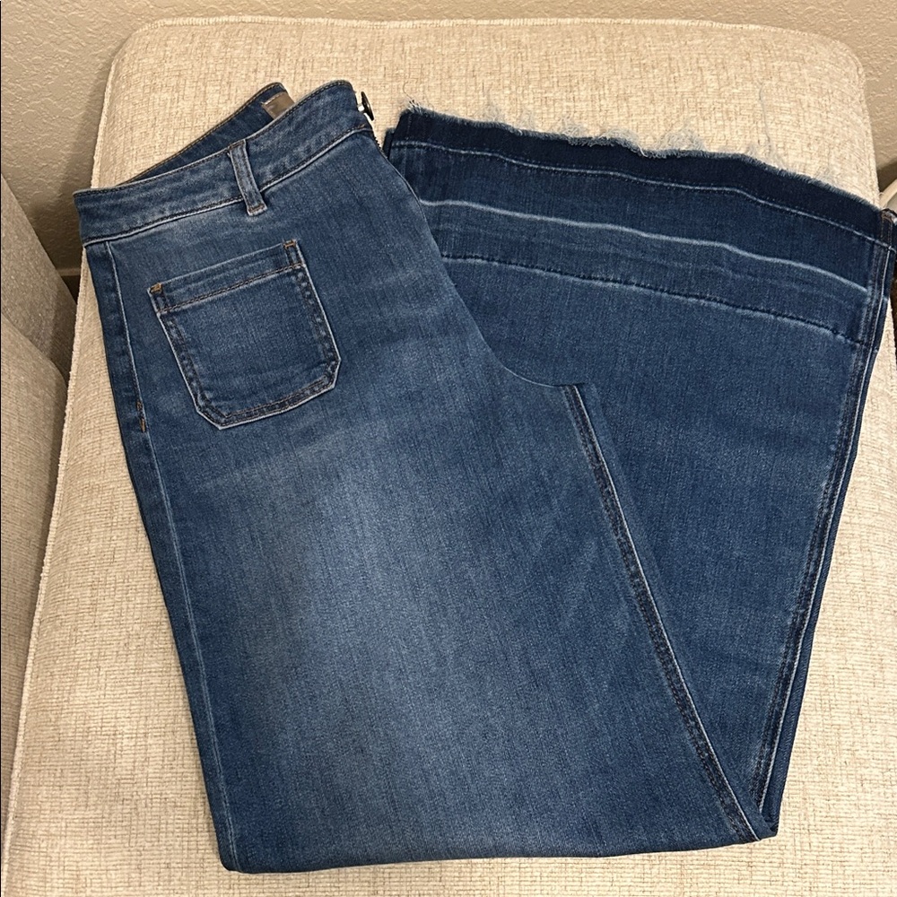 Kut from the Kloth Dark Blue Denim Jeans